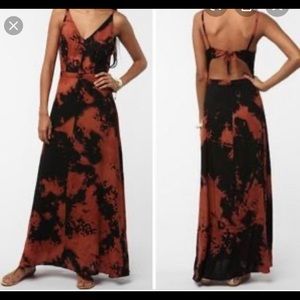 YAYA Nom De Plume Tie Dye Maxi Dress